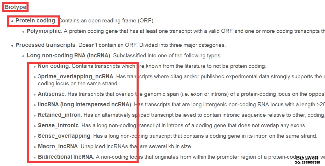 lncRNA注释
