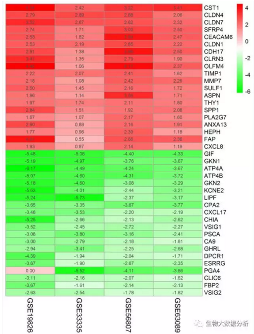 GEO联合分析热图