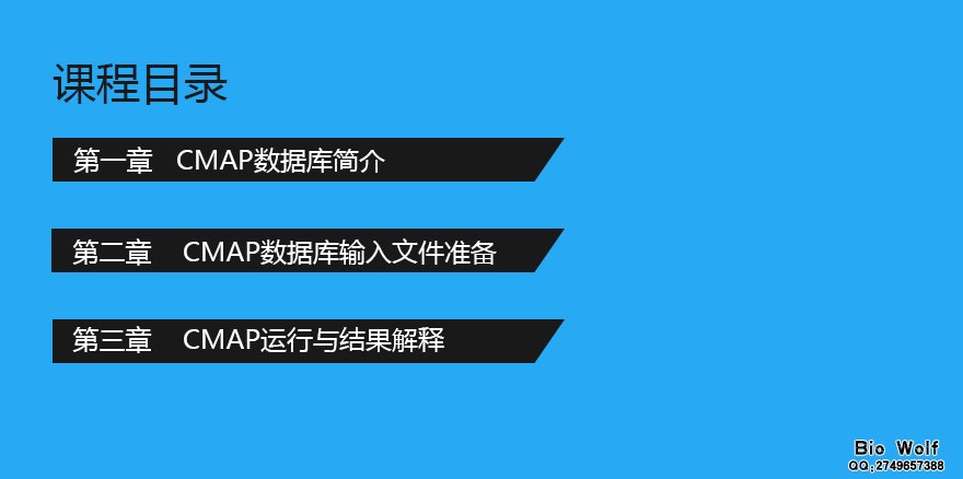 CMAP数据库分析